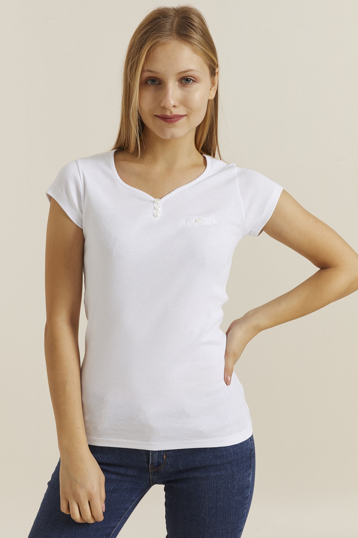 DYNAMO T-Shirt Weiß Regular Fit Fast ausverkauft