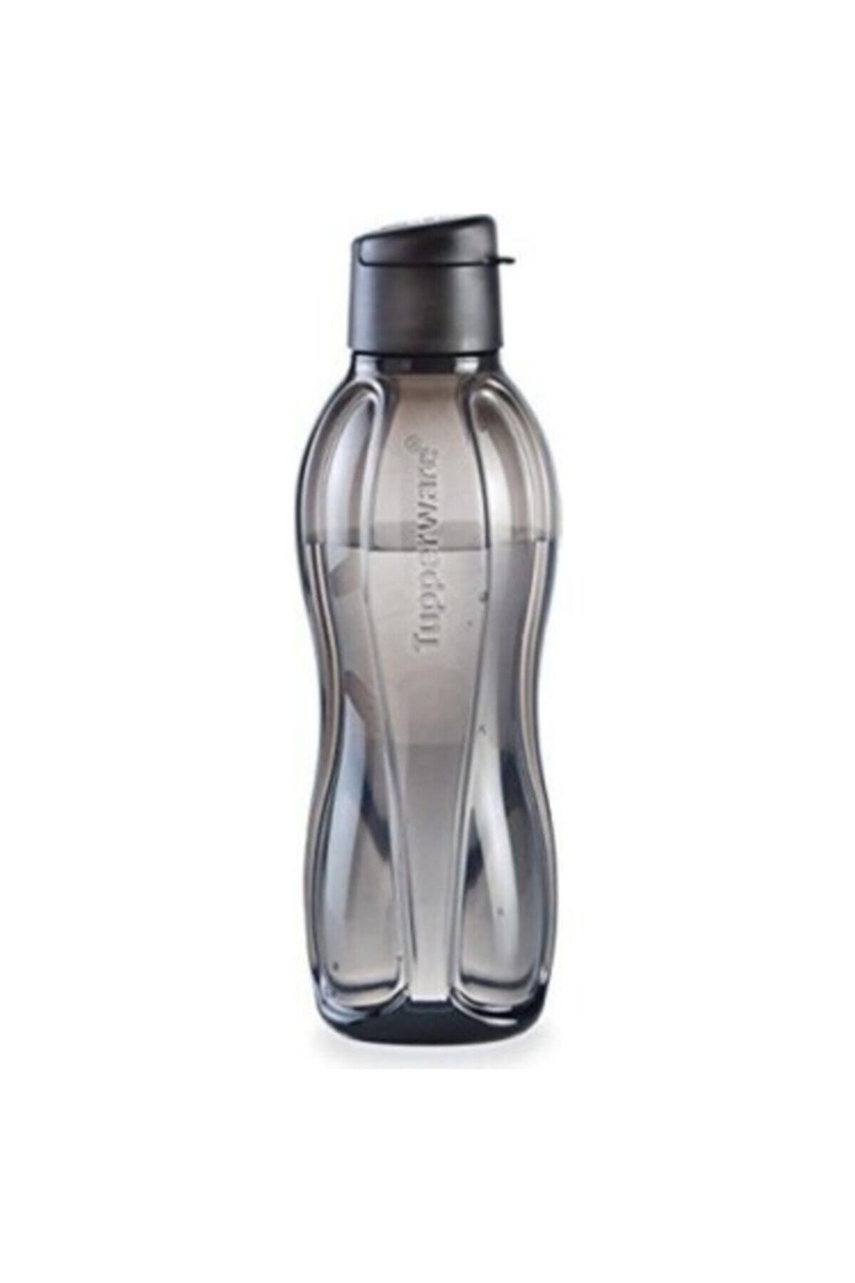 Tupperware-Eco Bottle 1 Lt Black Practical Lid 1