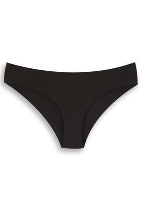Lazer Kesim Basic Kadın Külot Bikini Kalıp Siyah LORELM01LZ14B34