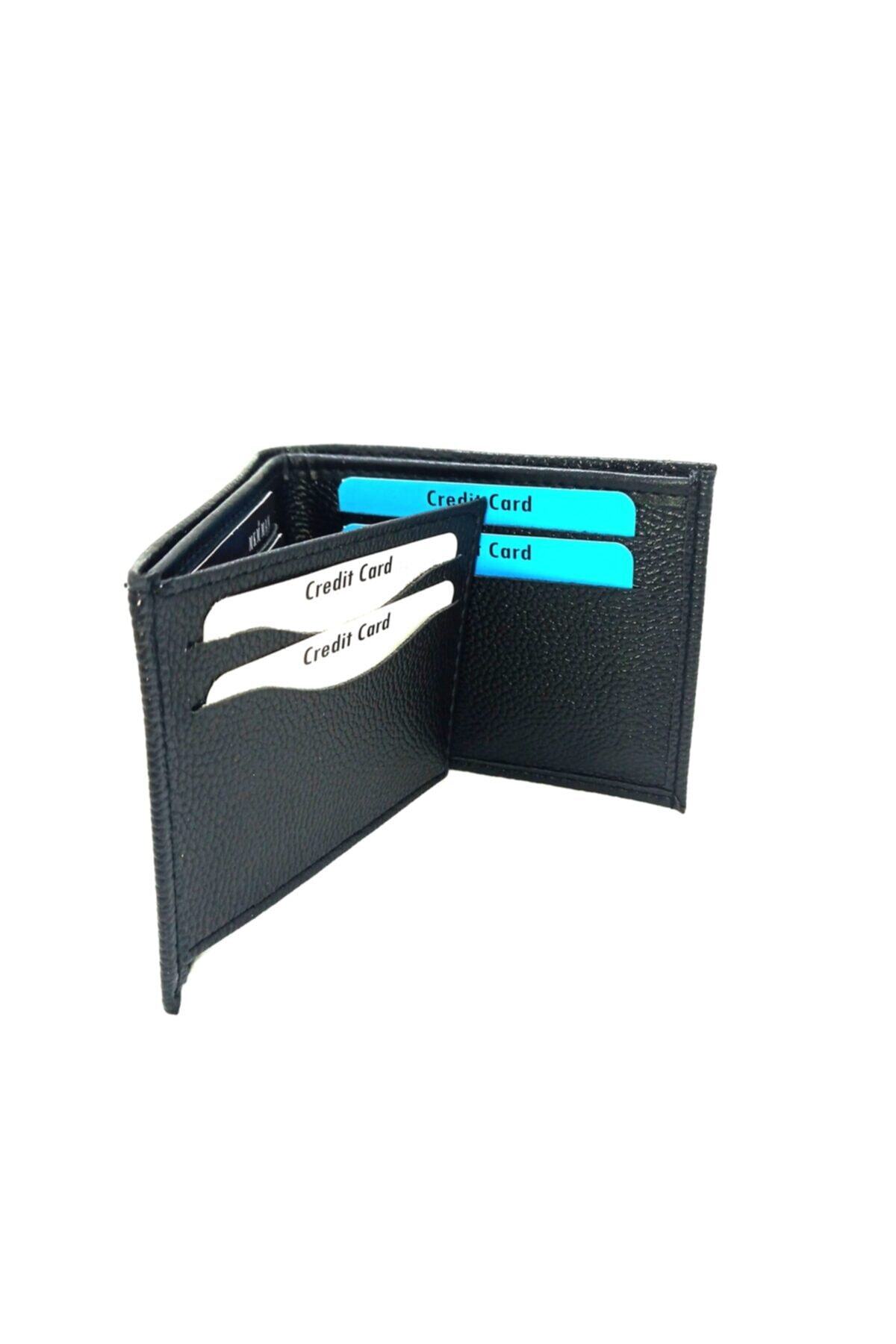 کیف پول مردانه مشکی MKM MAN | 23601 اورجینال - تصویر 4