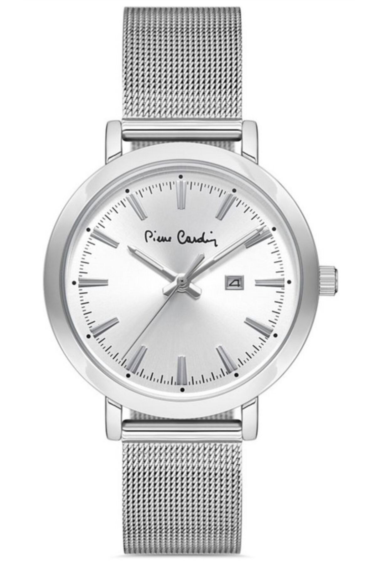 Pierre cardin silver watch clearance