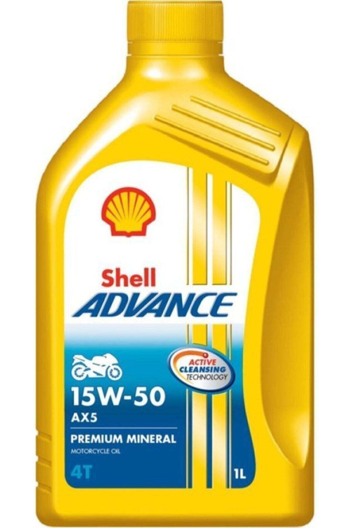Organik Köy Shell Yağ 15/50 Advance 4t Ax5 1 Lt Motosiklet Yağı