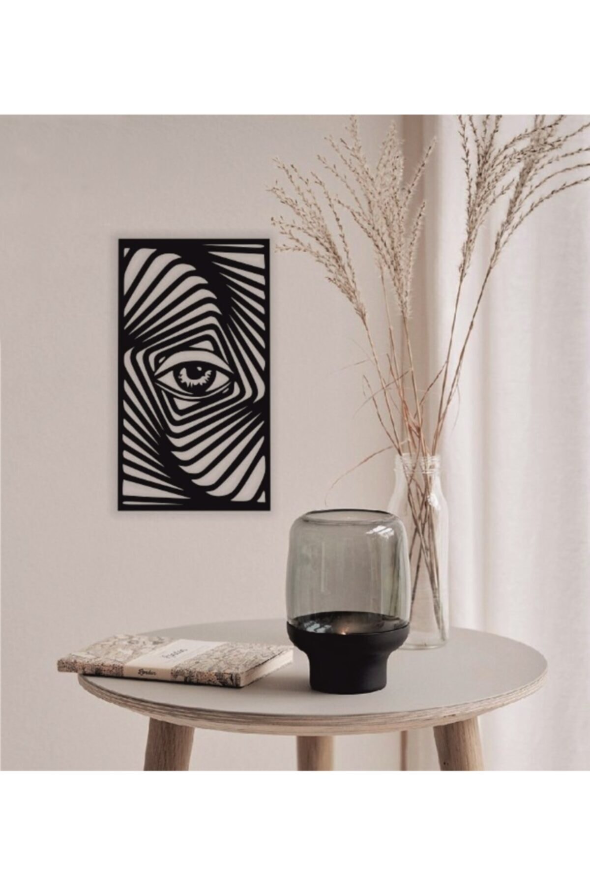 Ahşap Ilizyon Göz Tablo