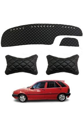 Fiat Tipo Boyunluk + Göğüs Halısı Siyah kmpnyst008