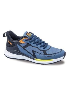26636 Erkek Mavi Renkli Günlük Yürüyüş Spor Ayakkabı ANIL AYAKKABI - Jump 26636