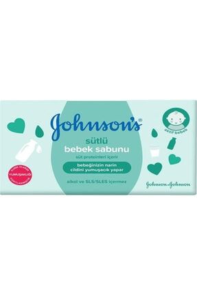 Johnson's Baby Sütlü Sabunu 100 Gr Süt Proteınleri Içerir