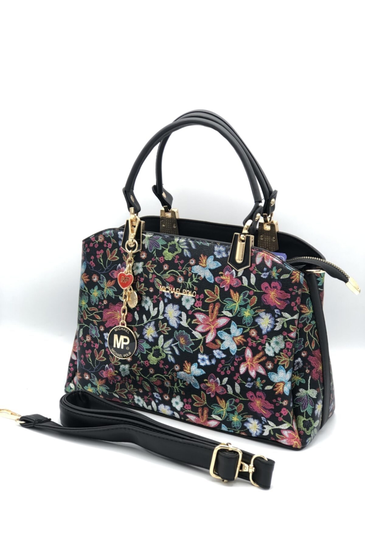 Women's Hand and Shoulder Bag 3 Compartment Bag
