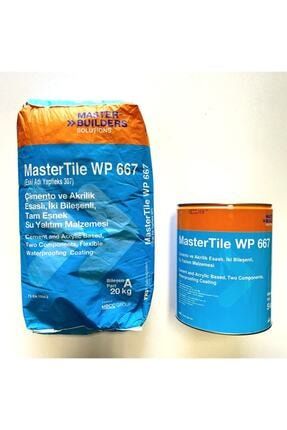 Mastertile Wp 667 - Yapflex 307 Çimento Ve Akrilik Esaslı , Iki Bileşenli Su Yalıtım Malzemesi EZB04