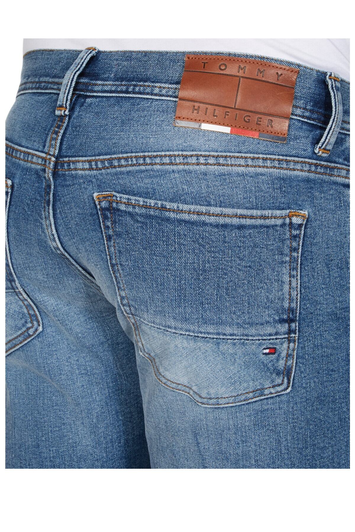 Tommy Hilfiger Erkek Denim Jeans Slim Bleecker Str Baird Blue MW0MW13549  Fiyatı, Yorumları - TRENDYOL