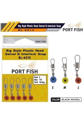 Portfish Bl-6015 Stoperli Klips BL-6015