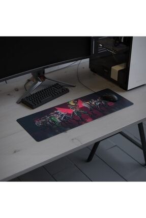 Val Herolar 80*30 Cm Dikişli Yıkanabilir Gaming Oyuncu Mousepad