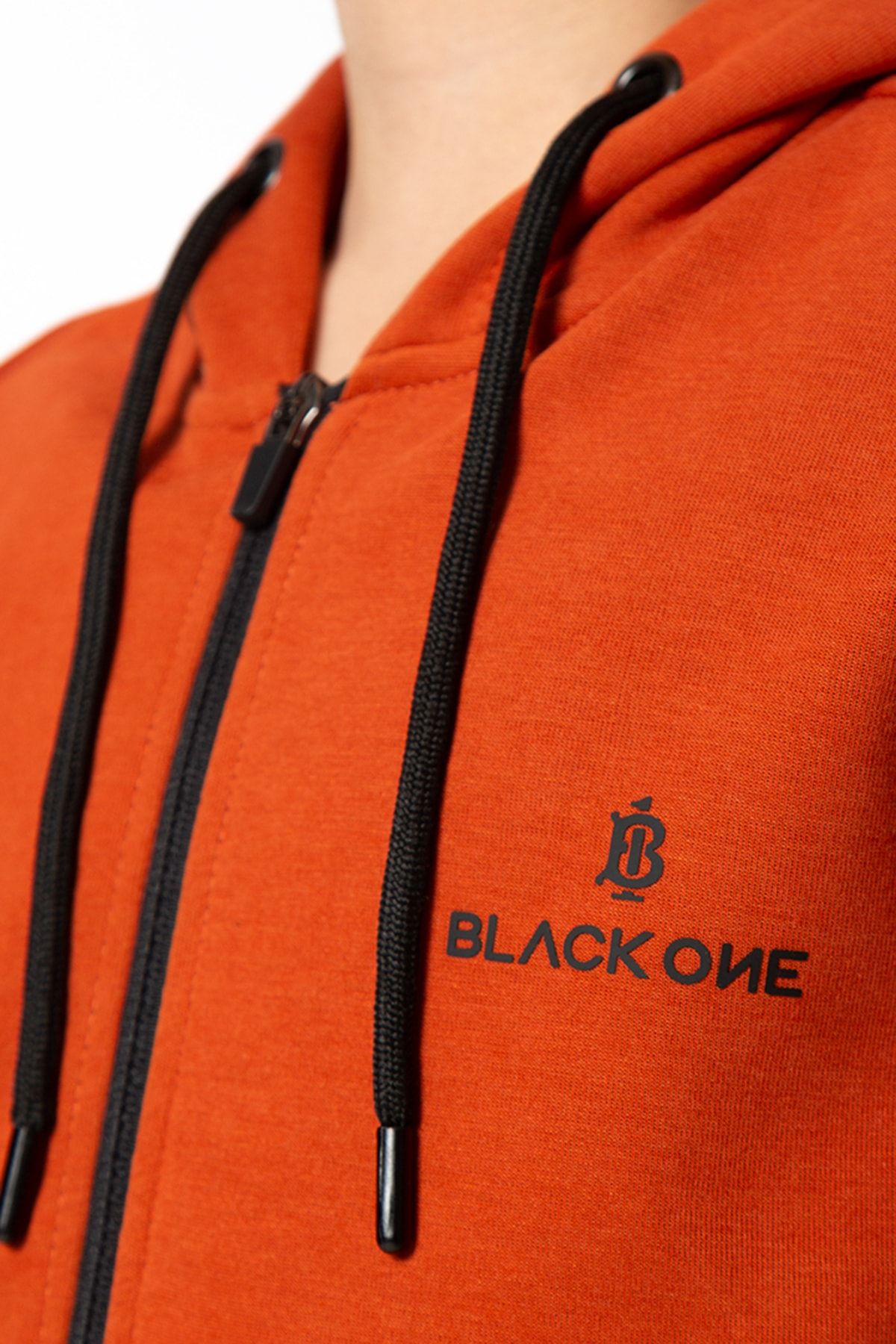 Orange and sales black sweatsuit
