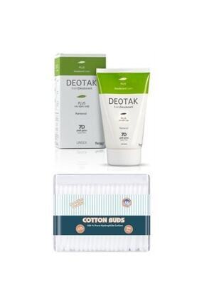 Deotak 7 Gün Plus Çay Ağacı Koltuk Altı Kremi 200 Kulak Pamuğu Hediyeli 713016 817423