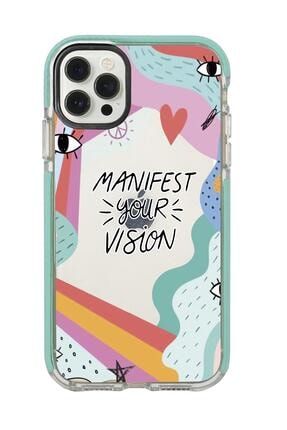 Iphone 12 Pro Manifest Your Vision Candy Bumper Silikonlu Telefon Kılıfı MCCBMNFST23