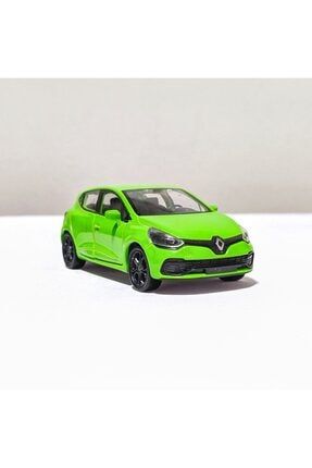 Renault Clio Yeşil Koleksiyon Metal Araba 12cm Lüks Araba clioyeşil