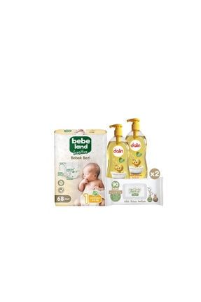 Yeni Doğan Başlangıç Paketi Bez+dalin Bebek Şampuanı+babyturco Islak Mendil 56832