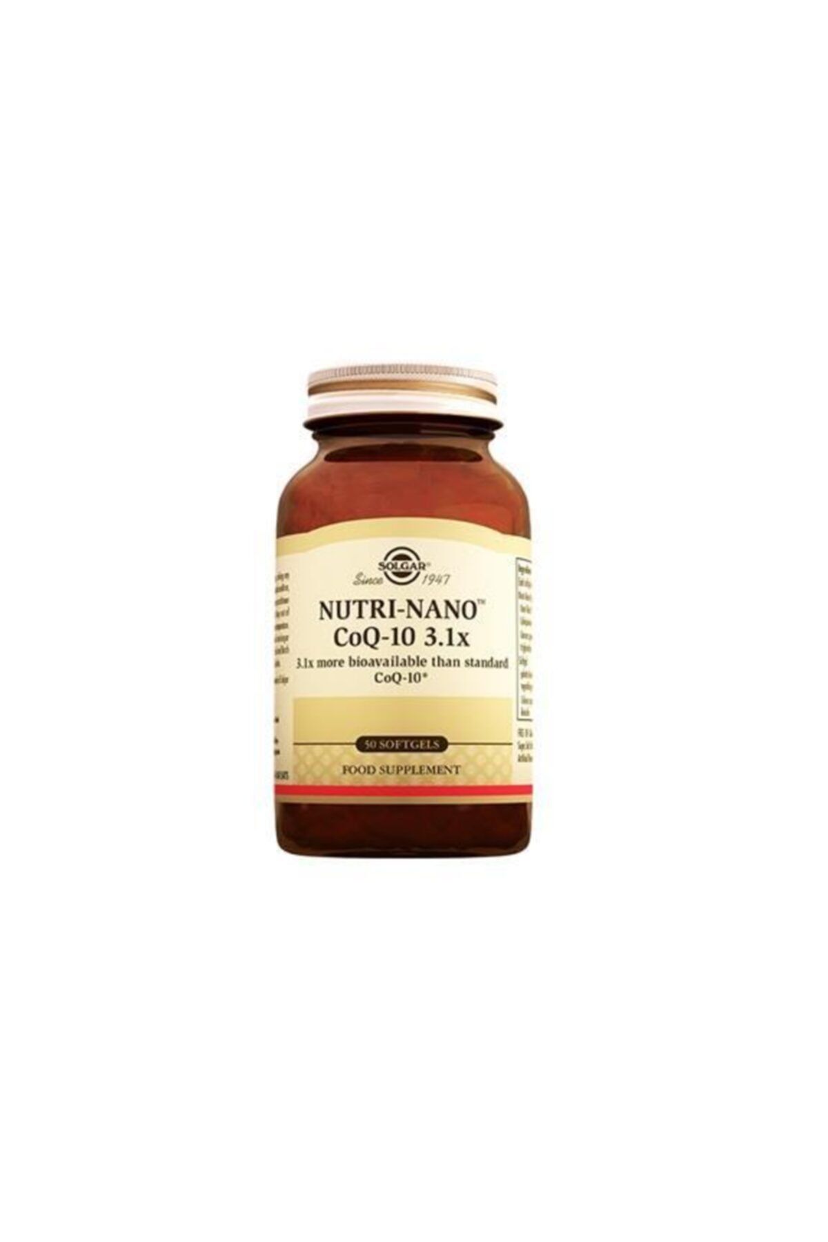 Solgar-Nutri-Nano Coq-10 3.1X50 Tablet 1