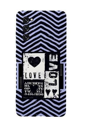 Samsung S20fe Black Love Premium Silikonlu Telefon Kılıfı MCANDLBLCKLV182