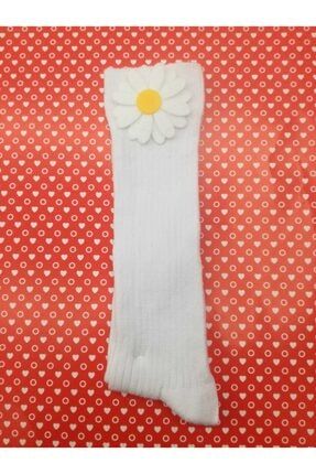 Dizaltı Çorap Aksesuarlı Diz Altı Çocuk Ve Bebek Çorabı BKW 1012