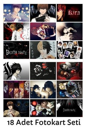 Anime Death Note Fotokart Seti DEATH_NOTE1