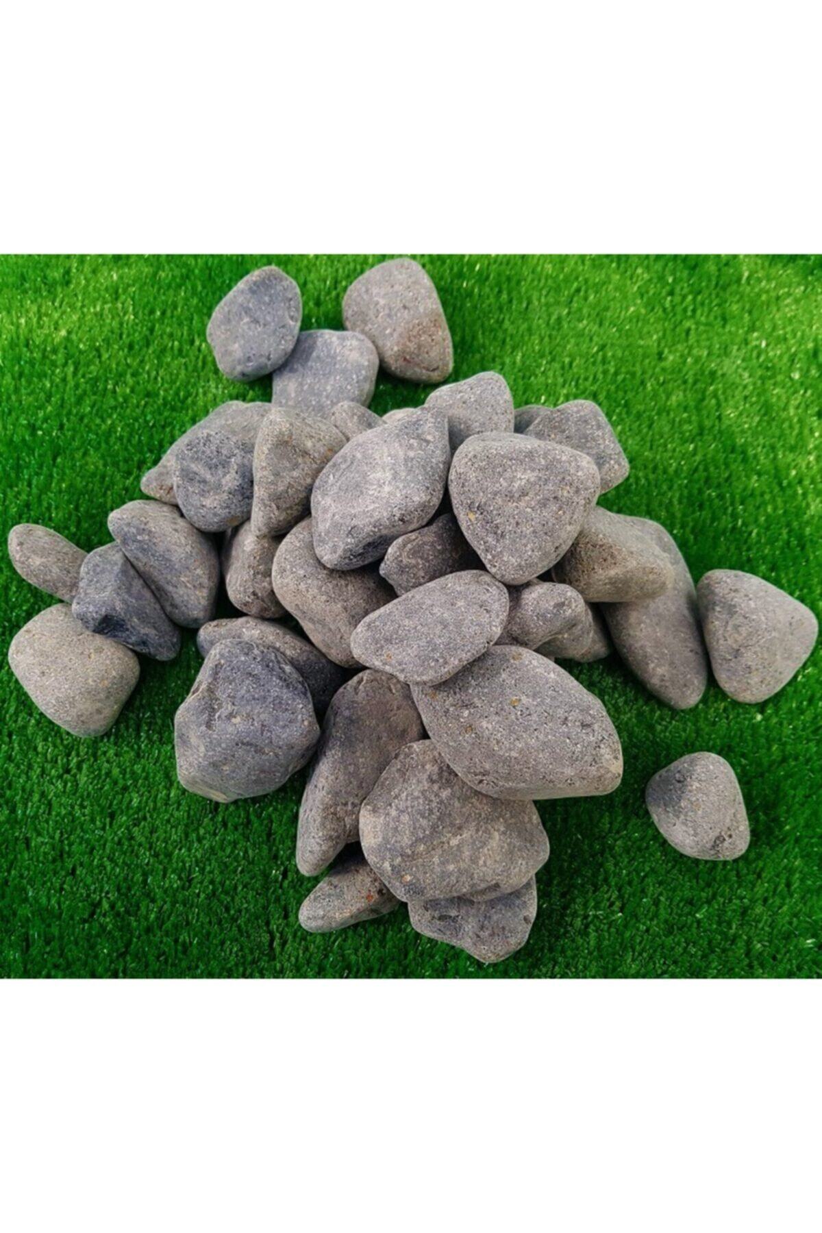 Bazalt Taş 10 Kg 2-4 Cm Siyah Bazalt Taş Dolomit Taş Dekoratif Taş Dere Taşı Bahçe Taşı 3