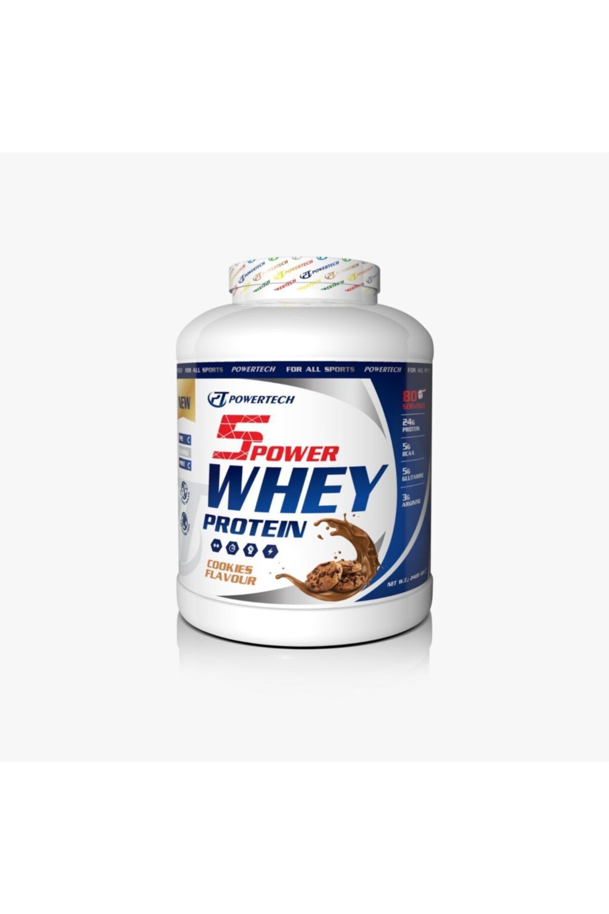 POWERTECH 5power Whey 2400 Gr