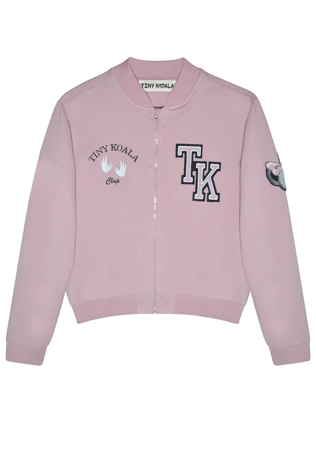 shopshop Koala Nakışlı Fermuarlı Pudra Renk Kolej Sweat Fiyatı, Yorumları - TRENDYOL