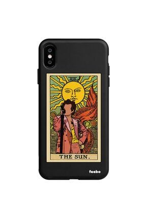 Iphone X Siyah Harry Styles The Sun Tasarımlı Lansman Kılıf FCIPX-067