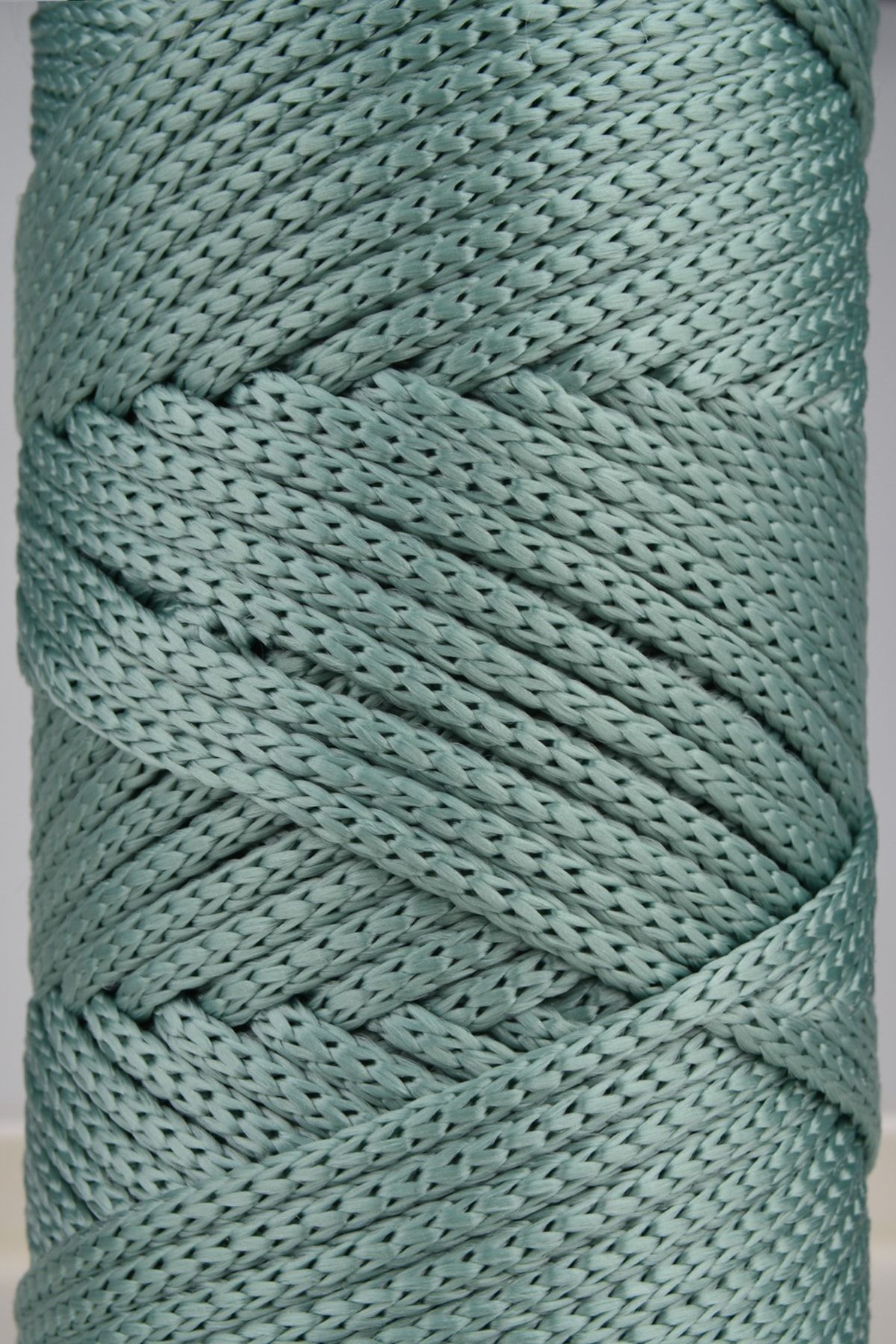 SENSY-Premium Polyester Macrame Rope 5 Mm Pp Cord Set of 2 Sage, Jumbo Rope, Macrame, watering can, bag rope 2