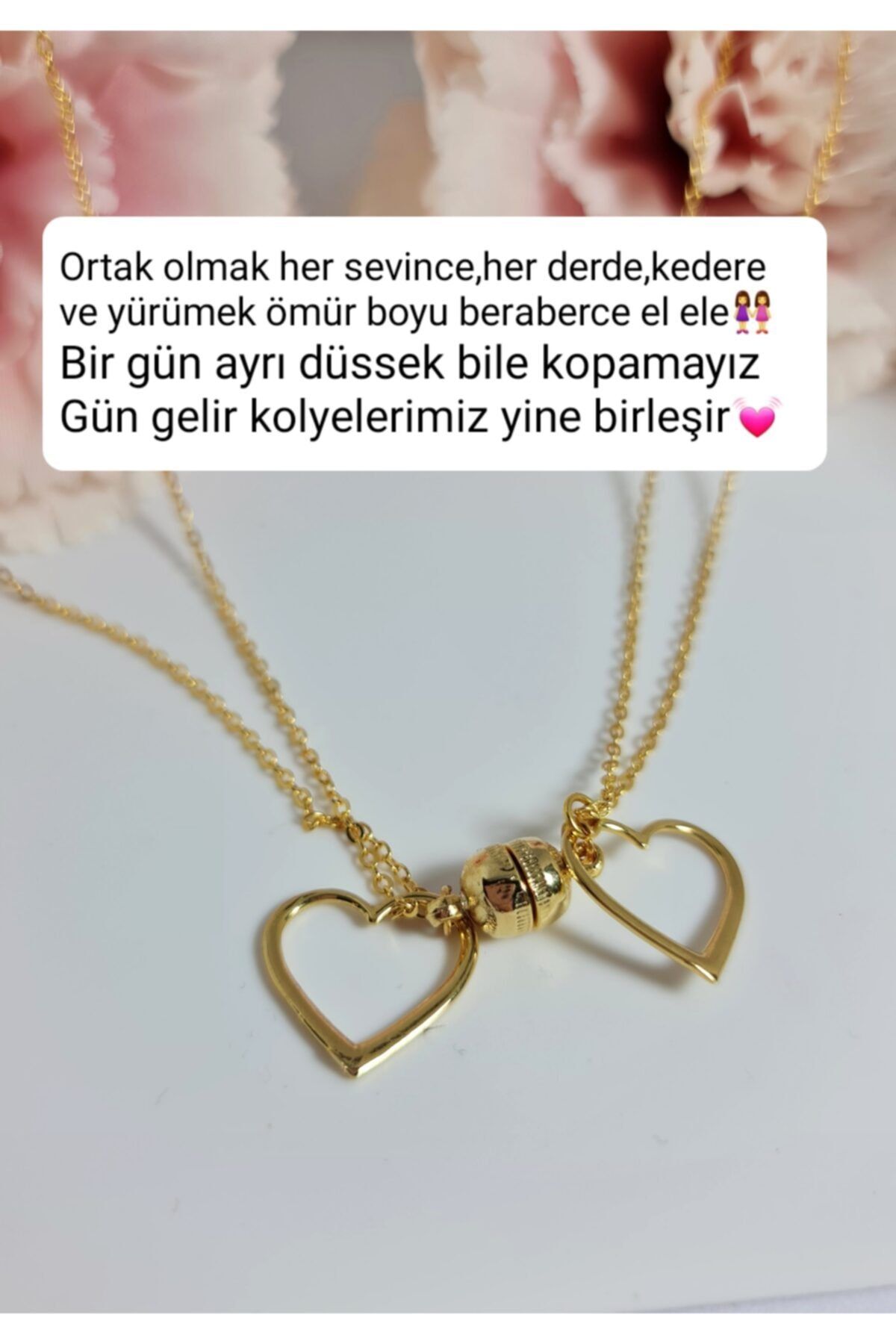 24k gold sale heart necklace