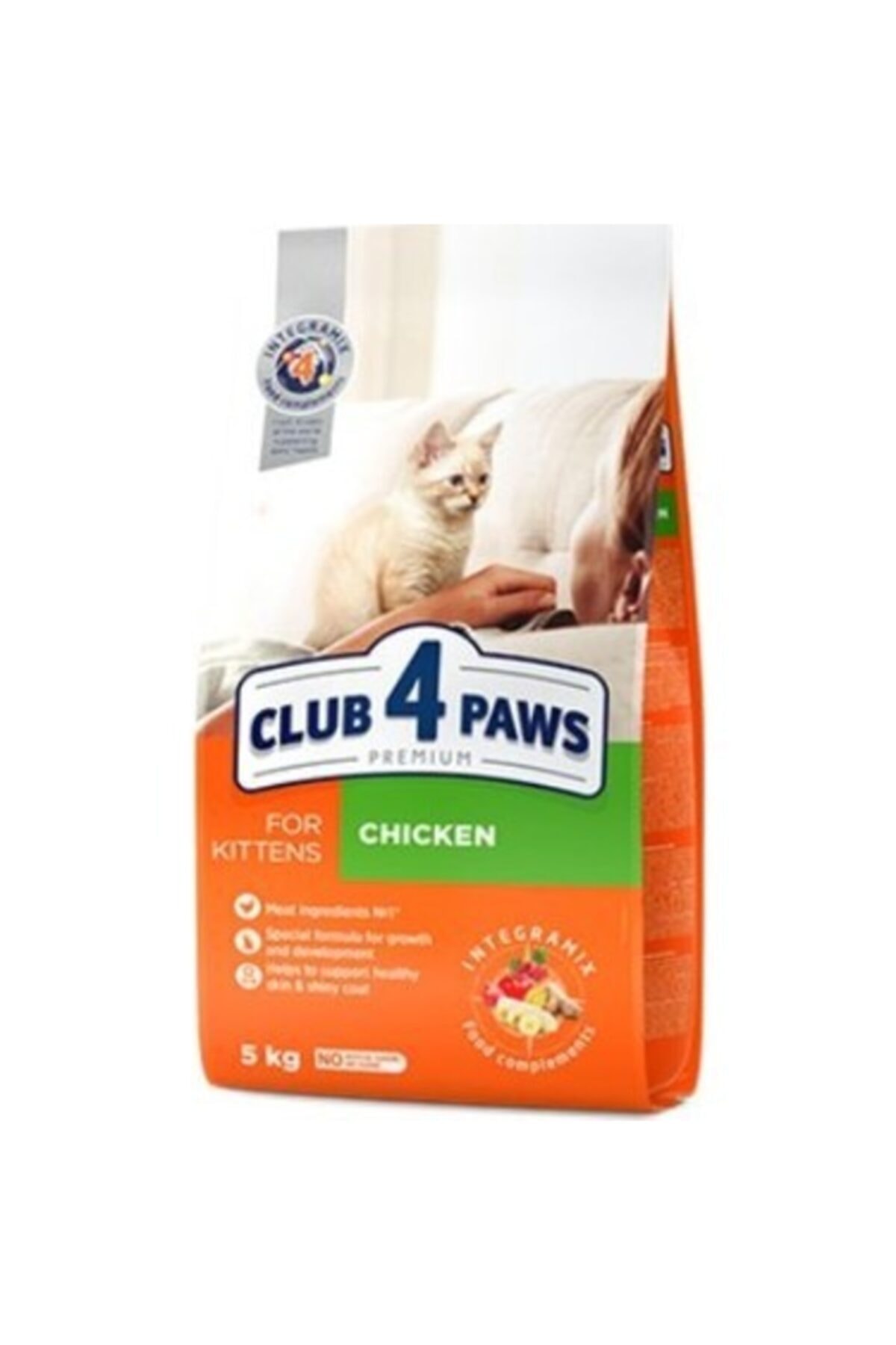 clup4paws Club 4 Paws Yavru Tavuklu Kedi Maması