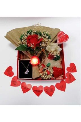 Yılbaşı Hediyesi Sevgiliye Kız Arkadaşa Eşe Romantik Noel Yeni Yıl Hediye Seti YILB01297
