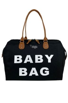 Baby Bag Anne Bebek Bakım Ve Kadın Çantası Tek-siyah BABYBAGTEK