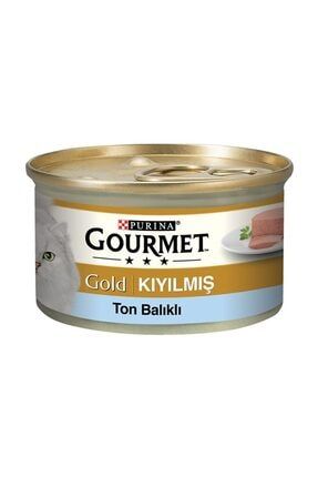 Gourmet Gold Kıyılmış Ton Balıklı Kedi Konservesi 85 gr 2 Adet gourmetton