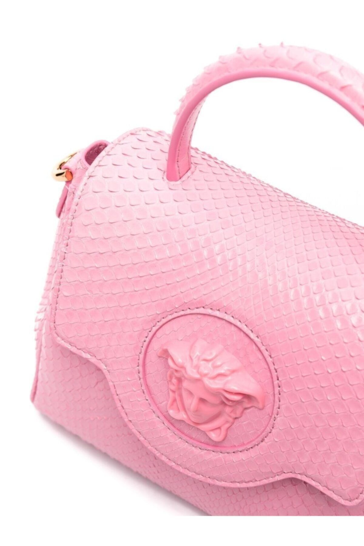Versace Pink Leather La Medusa Modular Pouch Bag Versace | TLC
