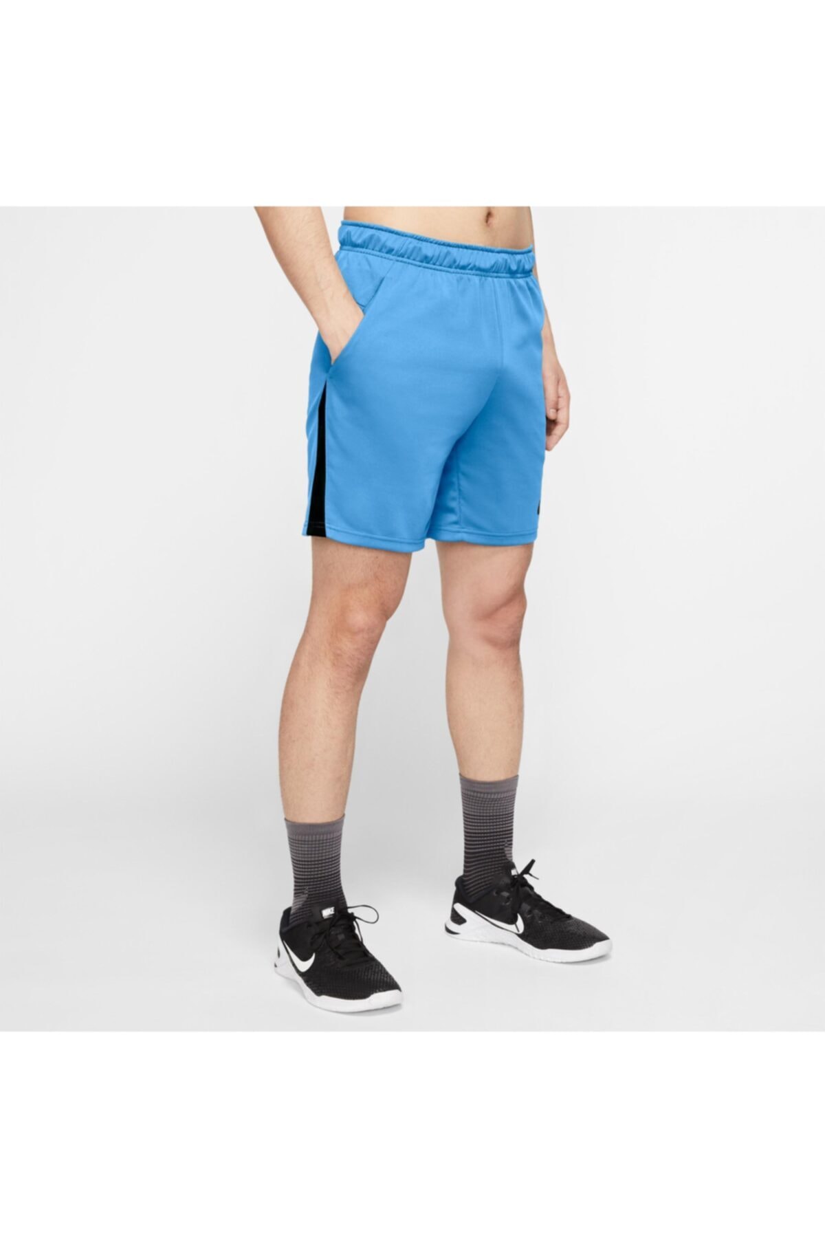 شورت و شلوارک مردانه آبی نایکی | TYC00281123979 اورجینال - تصویر 3