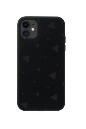 Iphone 12 Triangle World Tasarımlı Siyah Telefon Kılıfı BCIPH12TRANGLEWRLD