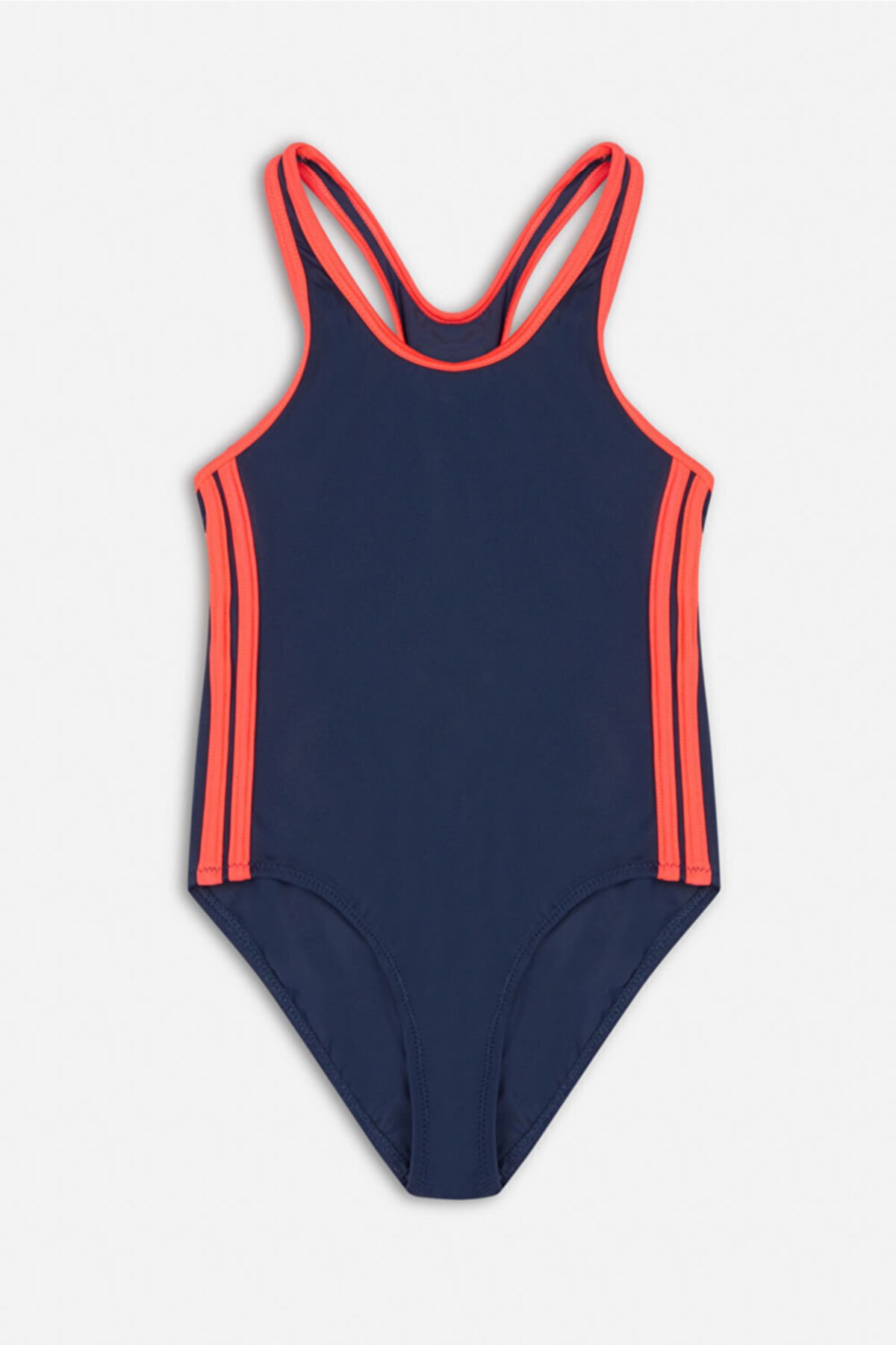 Sport Contrast Strip Kids Swimwear
