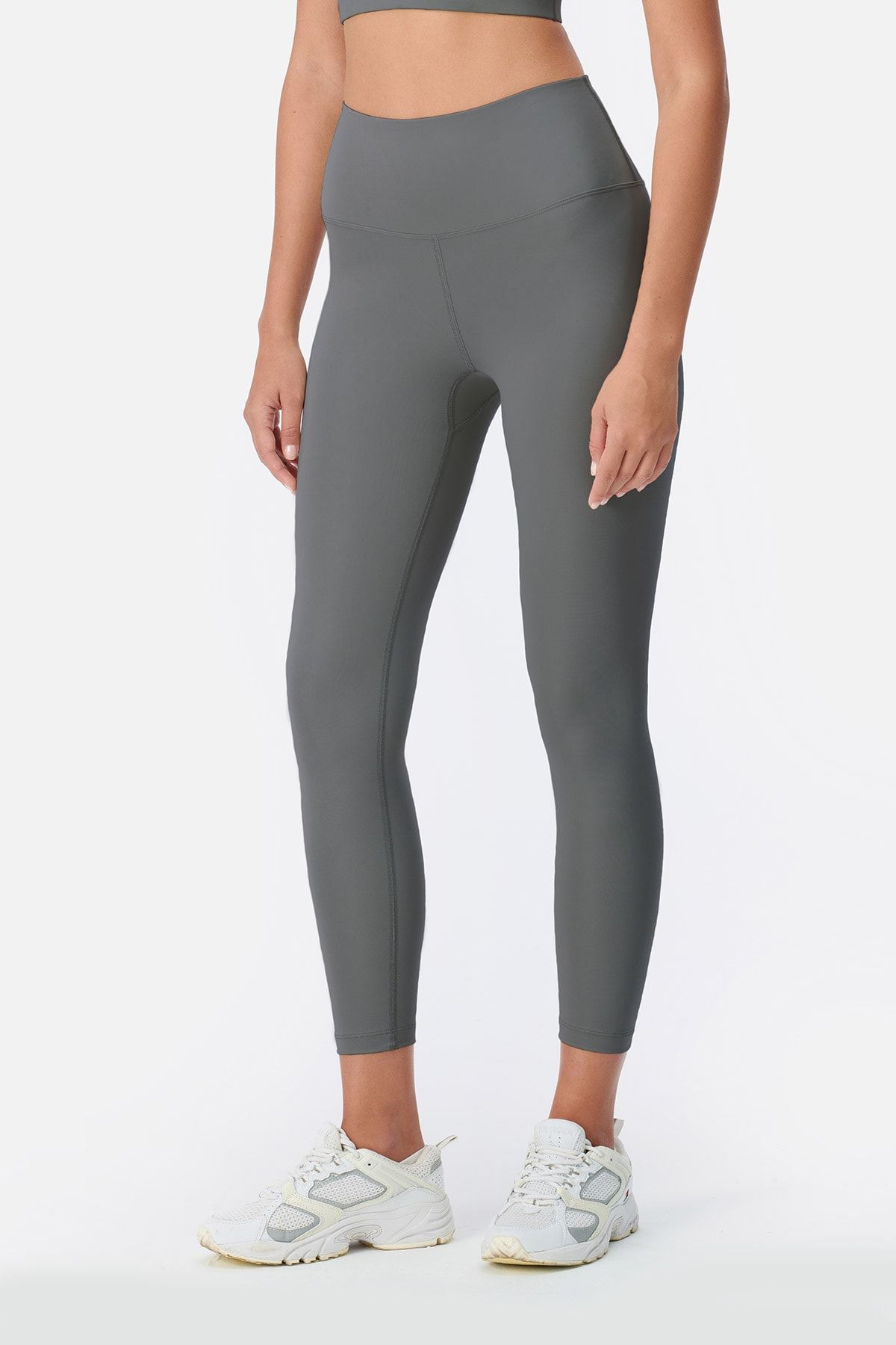 Dagi Leggings Grau Hoher Bund Fast ausverkauft