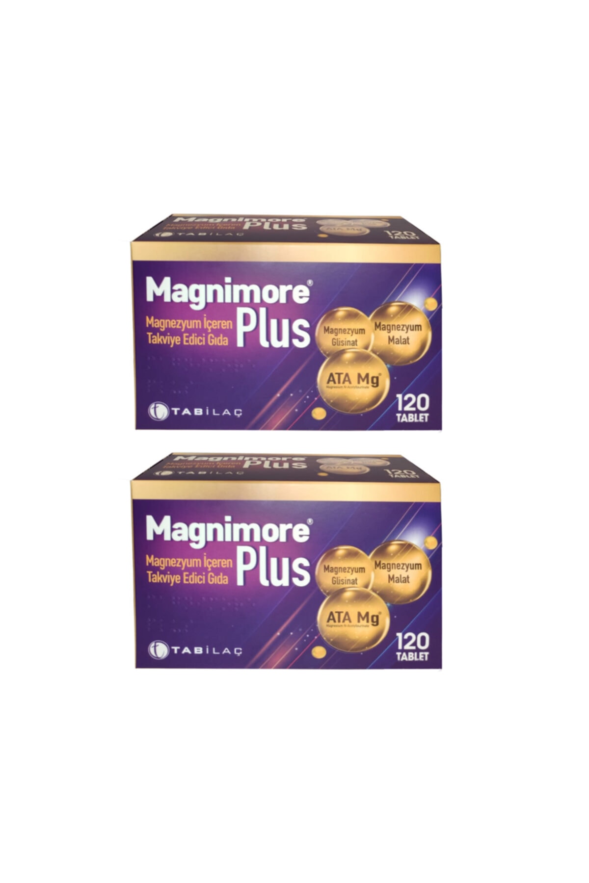 Magnimore Plus Magnezyum 120 Tablet 2 Adet