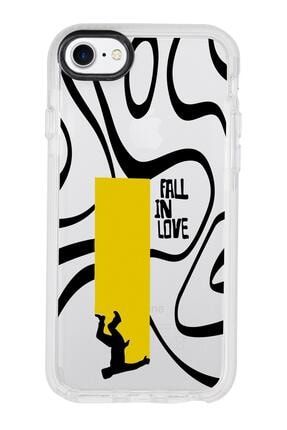 Iphone 7 Fall In Love Candy Bumper Silikonlu Telefon Kılıfı MCCBFLLINLV29