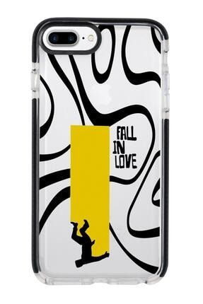 Iphone 8 Plus Fall In Love Candy Bumper Silikonlu Telefon Kılıfı MCCBFLLINLV06