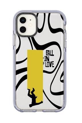 Iphone 11 Fall In Love Candy Bumper Silikonlu Telefon Kılıfı MCCBFLLINLV37