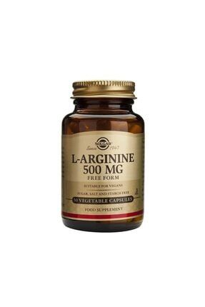 L-arginine 500 Mg 50 Kapsül 01404