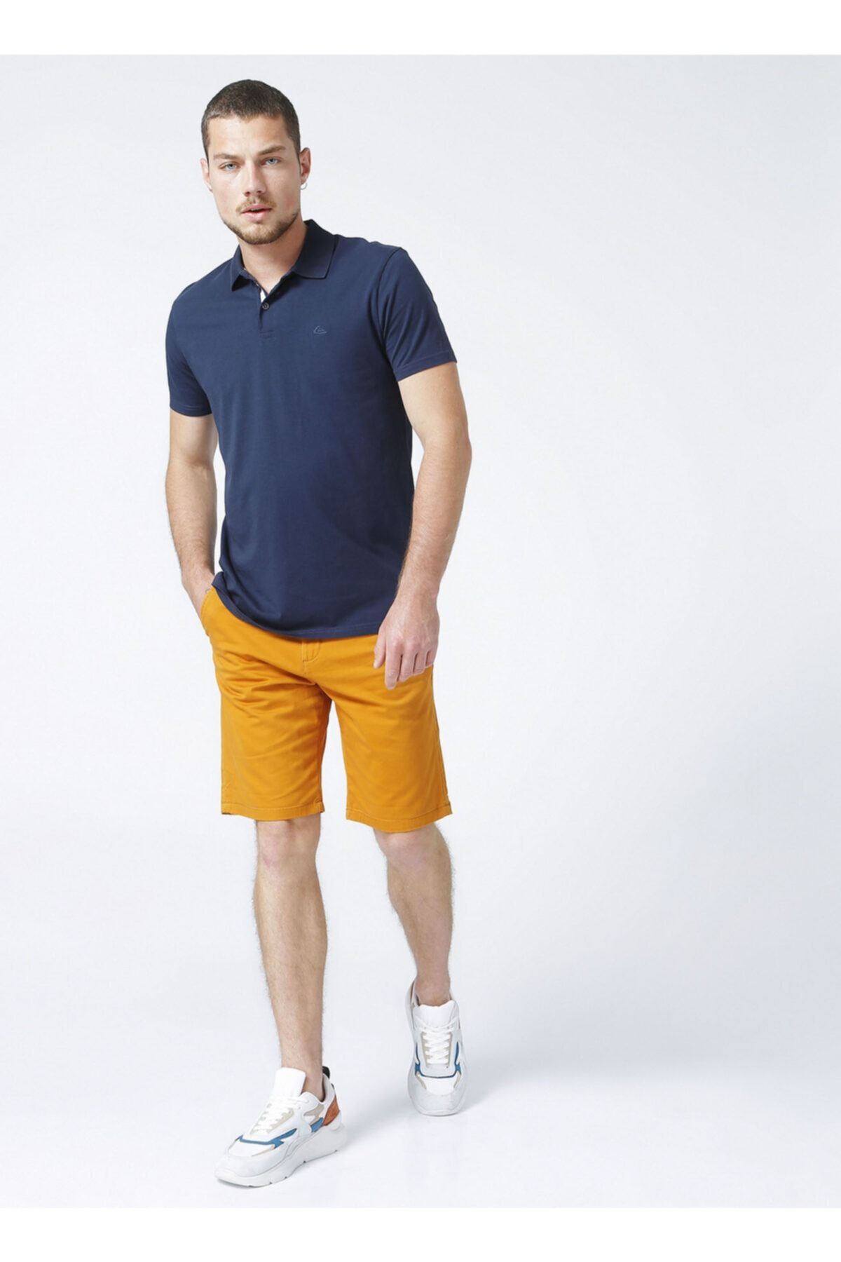 Jack & Jones Slim Fit Düz Açık Kahve Erkek Şort