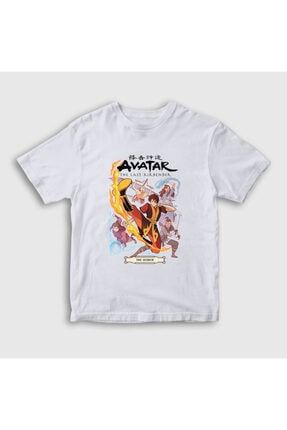 Unisex Çocuk Beyaz Search Anime Avatar The Last Airbender T-shirt 262599tt