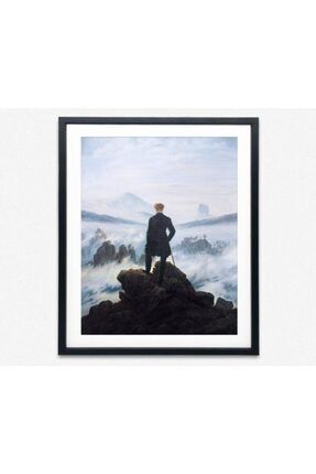 Çerçeveli Tablo Above The Sea Of Fog By Caspar David Friedrich Bulutların Üzerinde