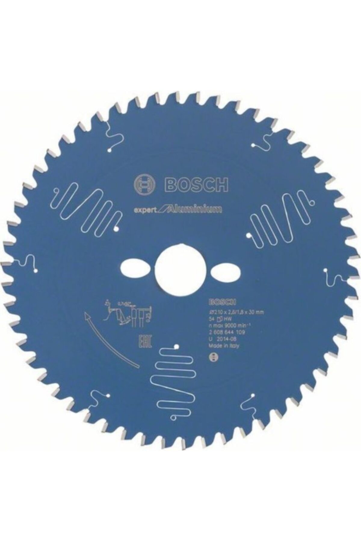Bosch Expert Serisi 210*30 Mm 54 Diş Alüminyum Için Daire Testere Bıçağı - 2608644109