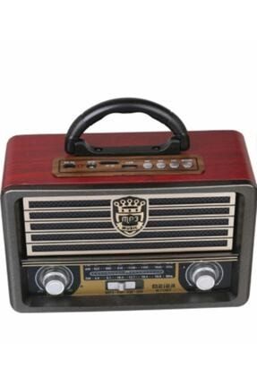 Eskitme Nostalji Tasarımlı Bluetoothlu Nostalji Radyo 113bt 02150