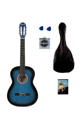 Gitar Set, 4/4 Tam Boy Klasik Gitarı Seti ,gitar, Kılıf, Yedek Tel, Eğitim Kitabı Ve Pena nanoset0011